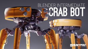 Vaughan Ling – Gumroad – Blender Intermediate: Crab Bot