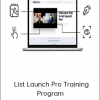 Winter Vee & Tim Tarango - List Launch Pro Training Program
