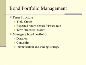 Bond Trading - Portfolio Management