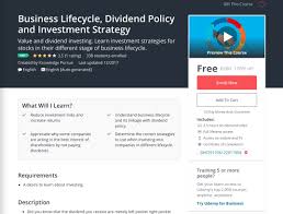 Knowledge Pursue – Business Lifecycle, Dividend Policy and Investment Strategy
