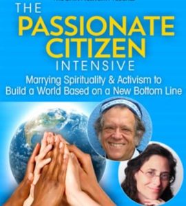 Rabbi Michael Lerner and Cat Zavis - The Passionate Citizen Intensive