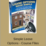 Simple Lease Options - Course Files