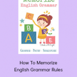 How To Memorize English Grammar Rules