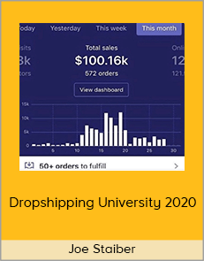 Joe Staiber - Dropshipping University 2020