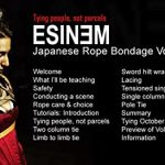 Esinem - Japanese Rope Bondage Volume 1 & 2 - Tying People, Not Parcels