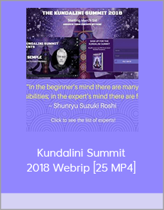 Kundalini Summit 2018 Webrip [25 MP4]