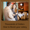Thousands of Dollars - How to Boost your salary