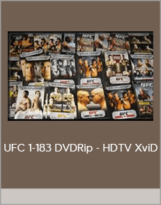 UFC 1-183 DVDRip - HDTV XviD