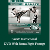 Kamel Chouaref - Savate Instructional DVD with bonus fight footage