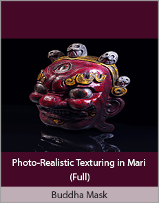Buddha Mask - Photo-Realistic Texturing in Mari (Full)