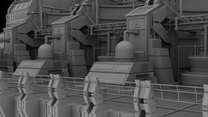 Ashish Dani - Creative Development - Sci-Fi Set Modeling in Maya