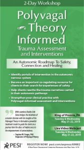 Deborah Dana - 2-Day Workshop: Polyvagal Theory Informed Trauma Assessment and Interventions: An Autonomic Roadmap to Safety, Connection and Healing