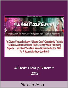 PickUp Asia - All-Asia Pickup Summit 2012