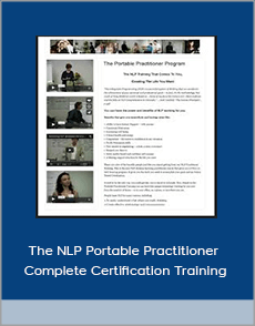 The NLP Portable Practitioner Complete Certification Training
