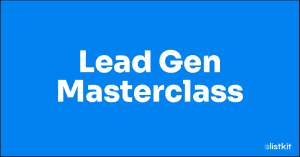 Alex Gray - Lead Gen Masterclass