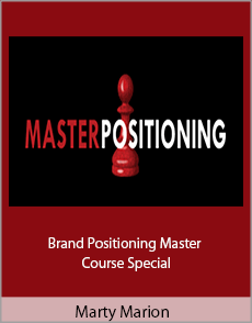 Marty Marion - Brand Positioning Master Course Special