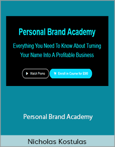 Nicholas Kostulas - Personal Brand Academy
