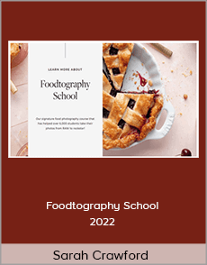 Sarah Crawford - Foodtography School 2022