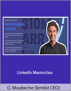 Guillaume Moubeche (lemlist CEO) - LinkedIn Masterclass
