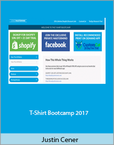 Justin Cener - T-Shirt Bootcamp 2017