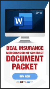 Kris Haskins - Deal Insurance/Memorandum of Contract Document packet