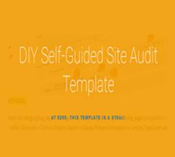 Annie Cushing - DIY Self-Guided Site Audit Template