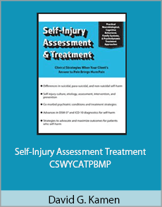 David G. Kamen - Self-Injury Assessment Treatment - CSWYCATPBMP