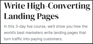 Devon Reynolds - Write High-Converting Landing Pages