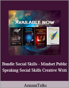 ArmaniTalks - Bundle Social Skills - Mindset, Public Speaking, Social Skills, Creative Writi