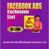 Facebook Ads Wholesaler Exclusion List