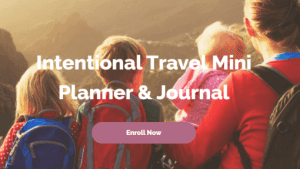 Jessica - Intentional Travel Mini Planner and Journal