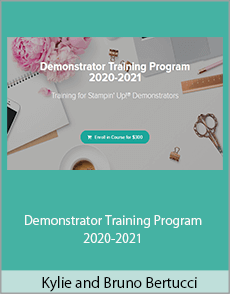 Kylie and Bruno Bertucci - Demonstrator Training Program 2020-2021