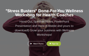 Lori Kampa - Stress Busters Done-For-You Wellness Workshop for Health Coaches