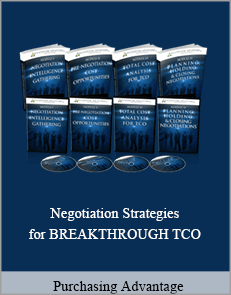 Purchasing Advantage - Negotiation Strategies for BREAKTHROUGH TCO