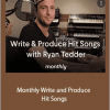 Ryan Tedder - Monthly Write and Produce Hit Songs